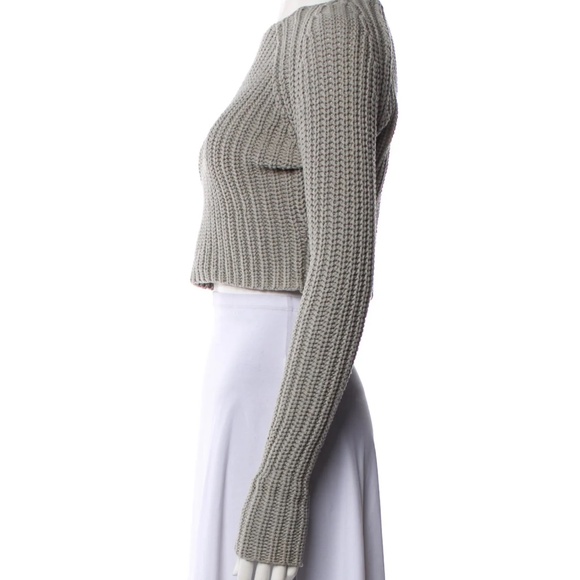 T by Alexander Wang Bateau Neckline SweaterDescription T by Alexander Wang Cropp - Picture 3 of 4